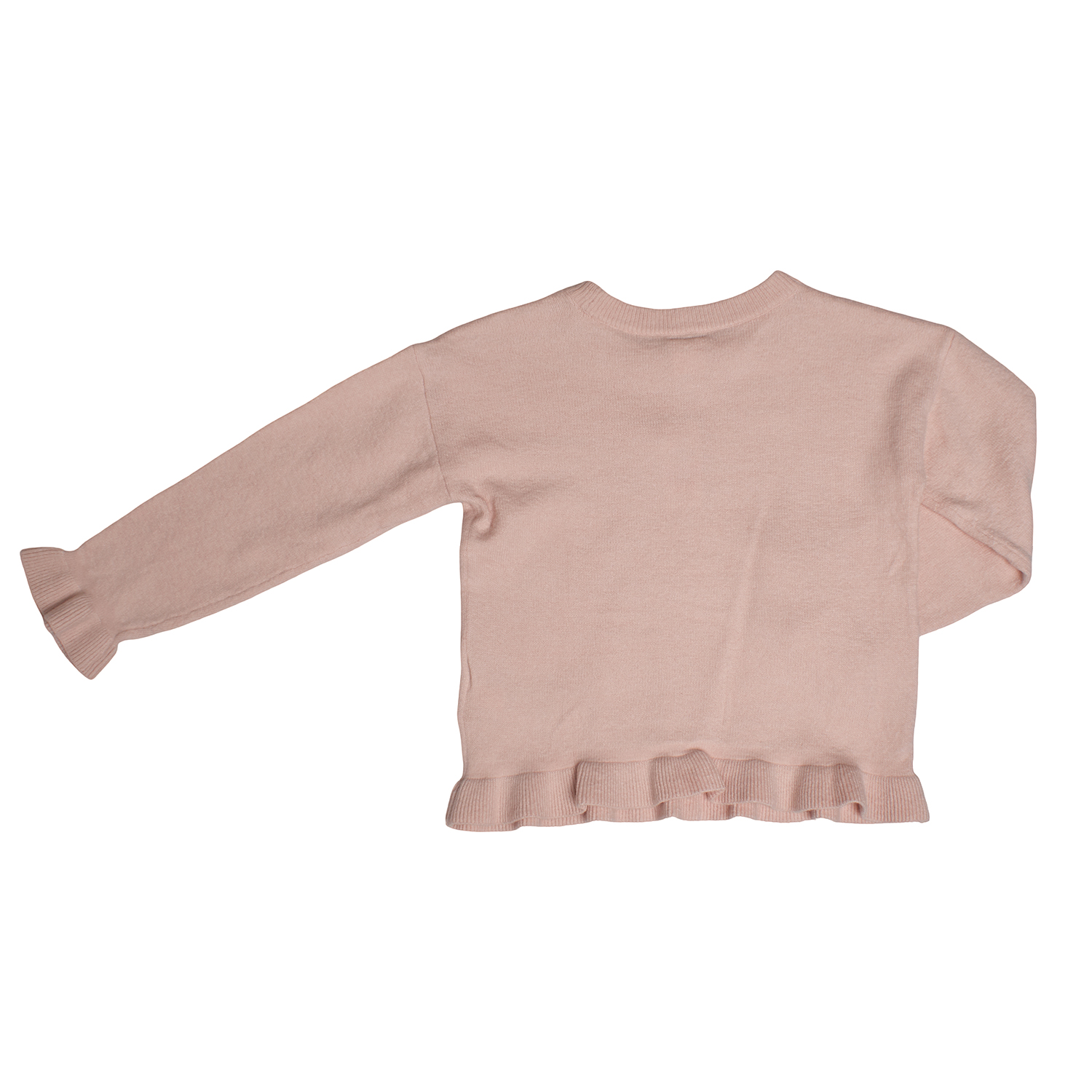 Pullover de Malha Menina Rosa