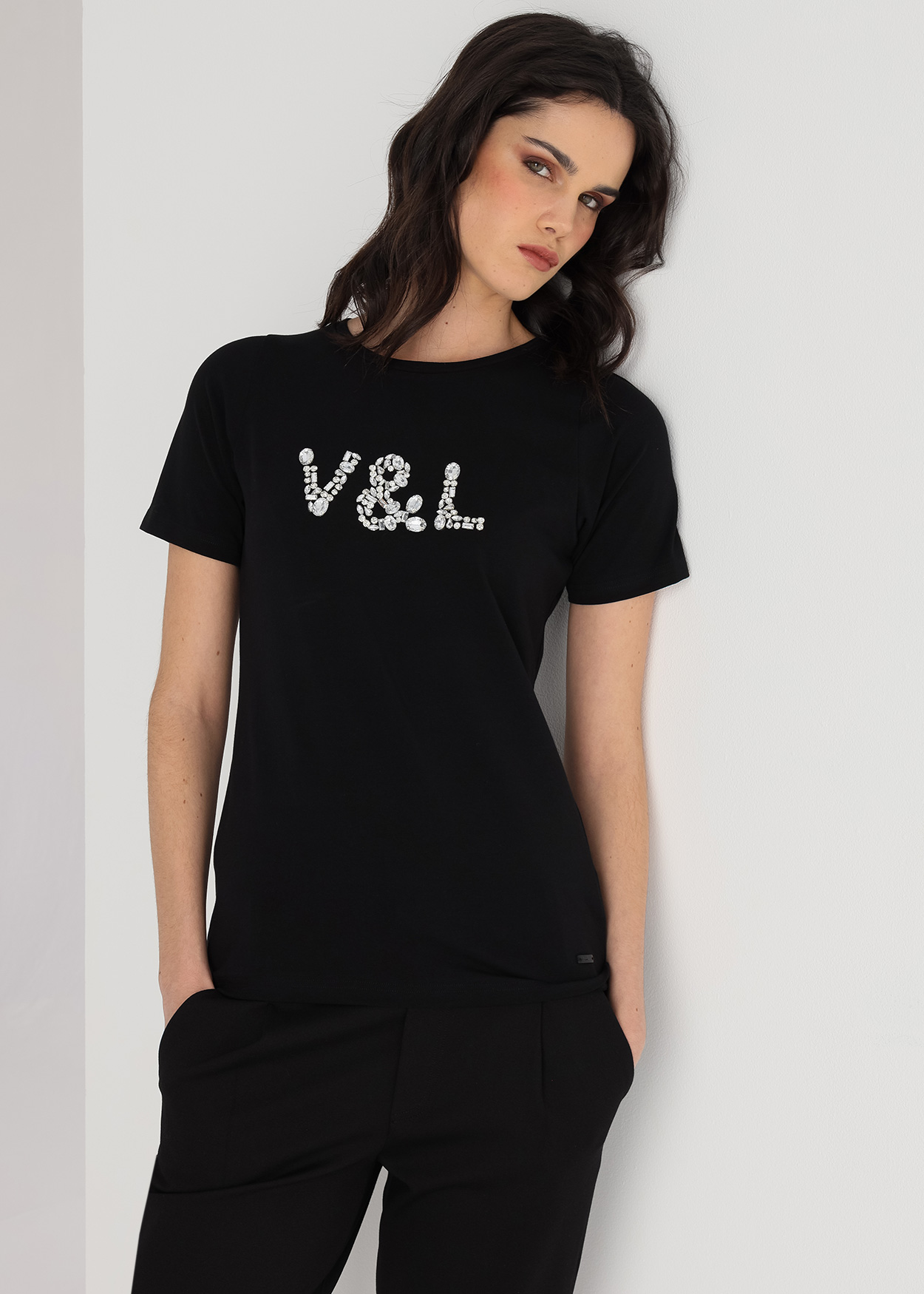 T-Shirt Senhora Preto