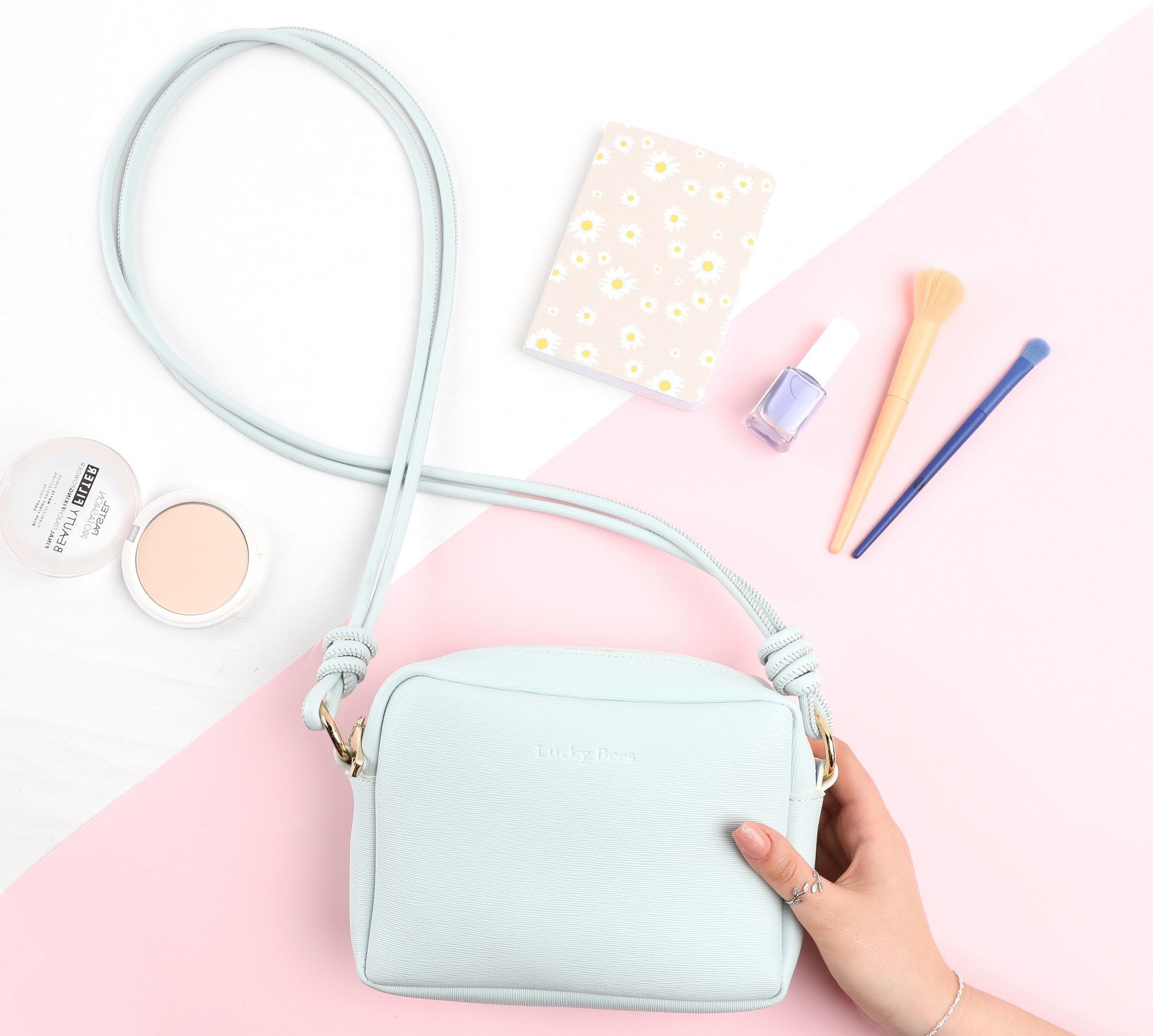 Mala a Tiracolo Azul