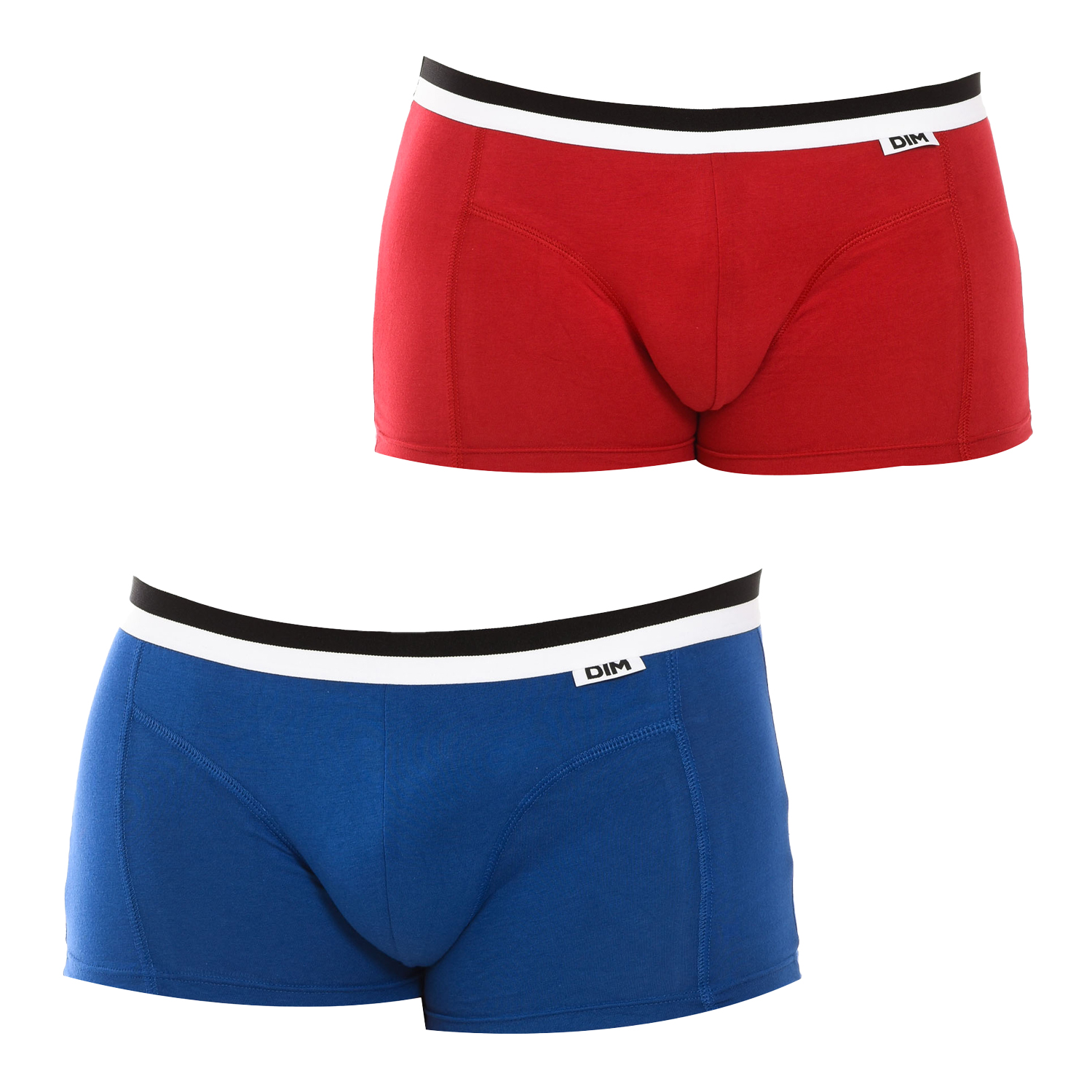 Pack 2 Boxers Homem Basic Azul e Vermelho