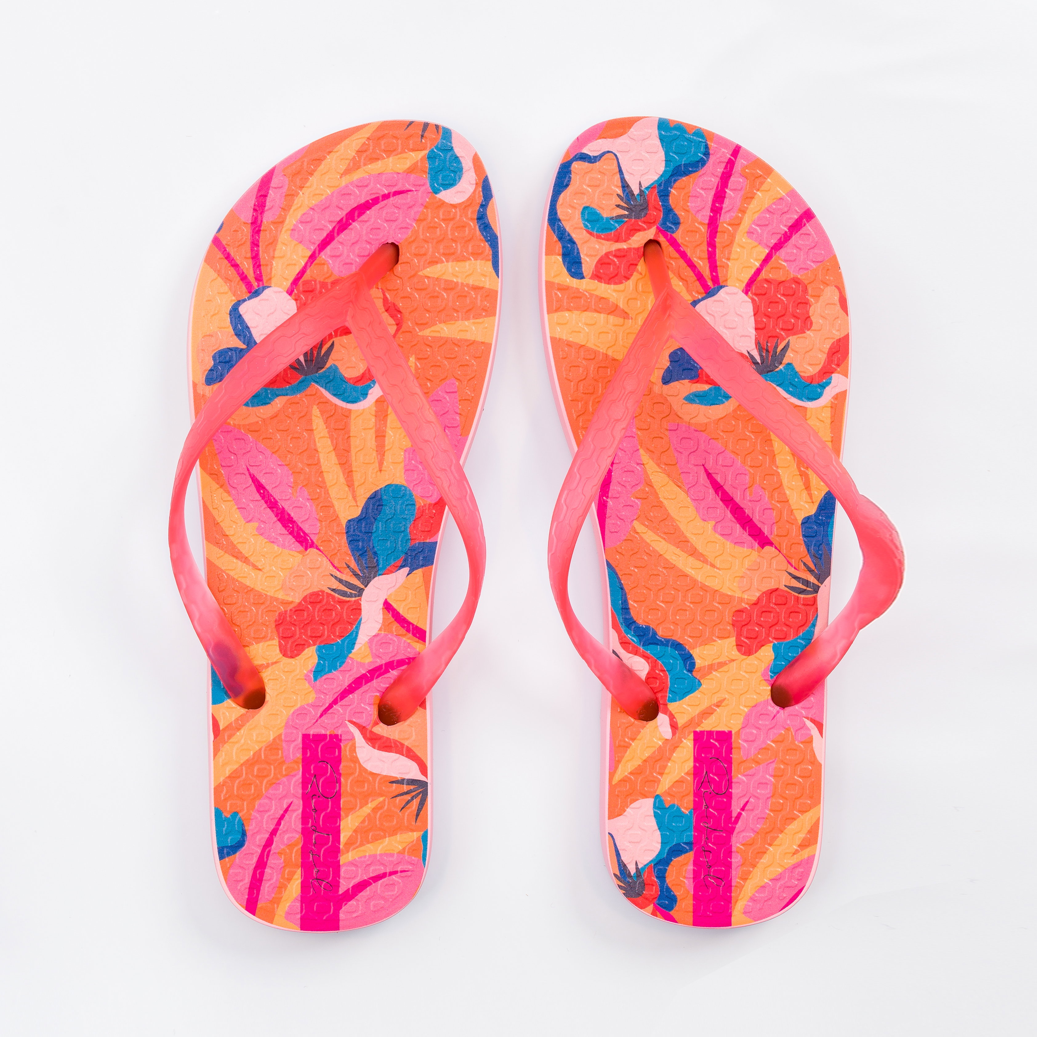 Chinelos Bloom Slim Laranja