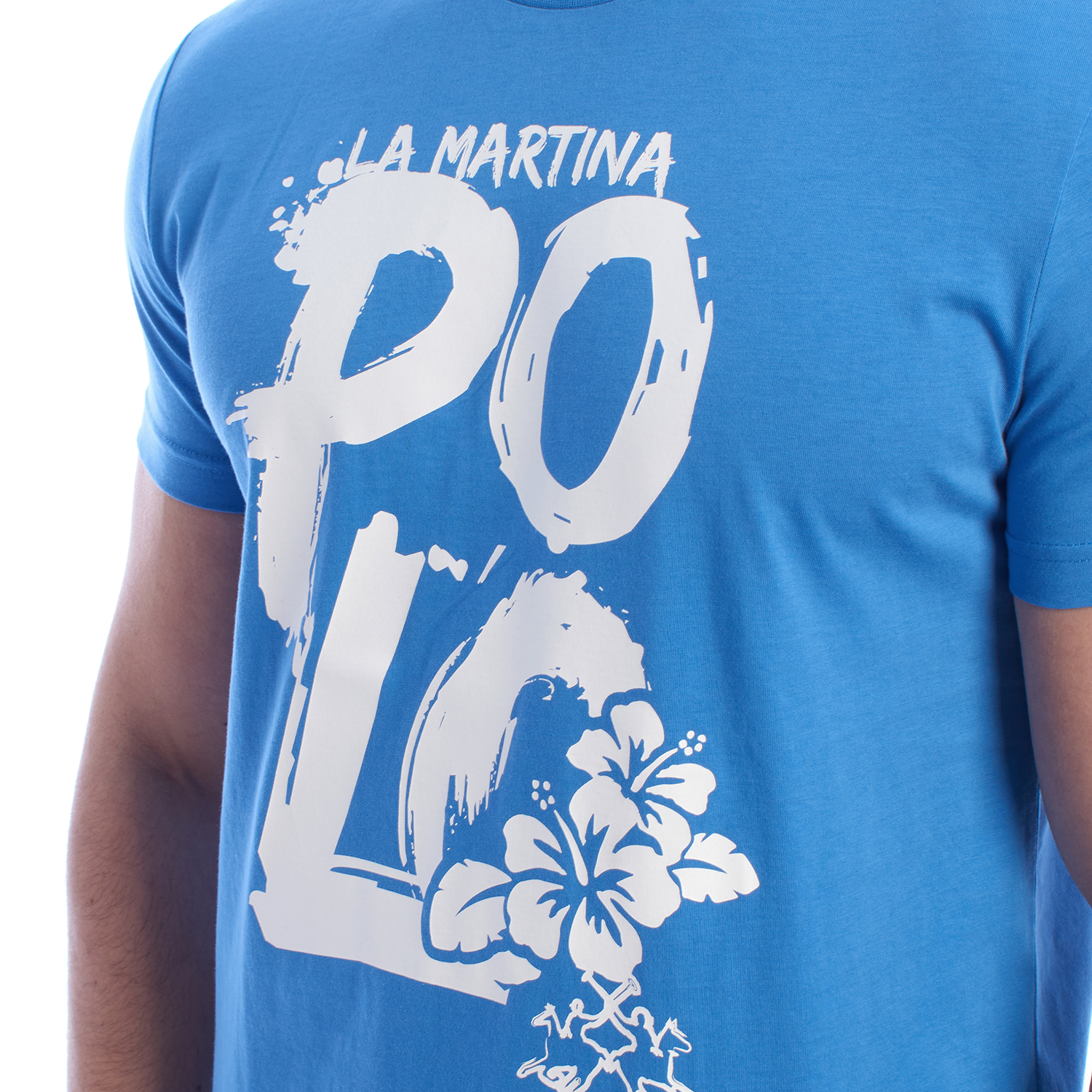 T-Shirt Homem Regular Fit Azul