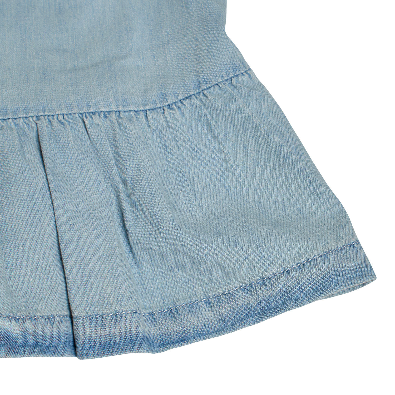 Conjunto Vestido + Calças Menina Azul