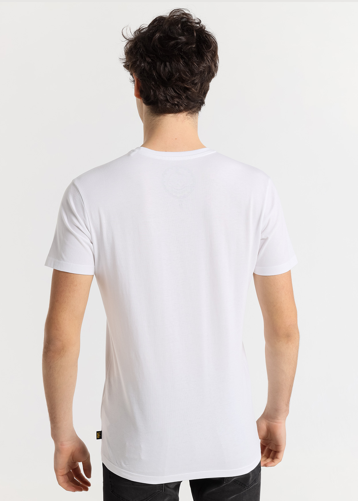 T-Shirt básica Homem Branco