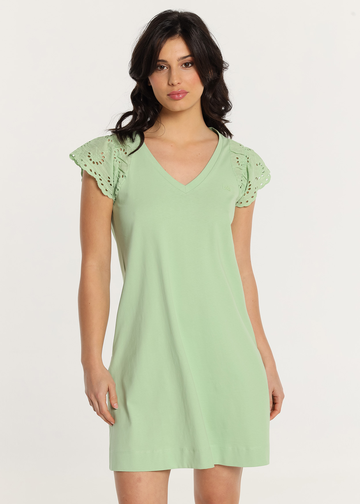 Vestido Curto Senhora Verde