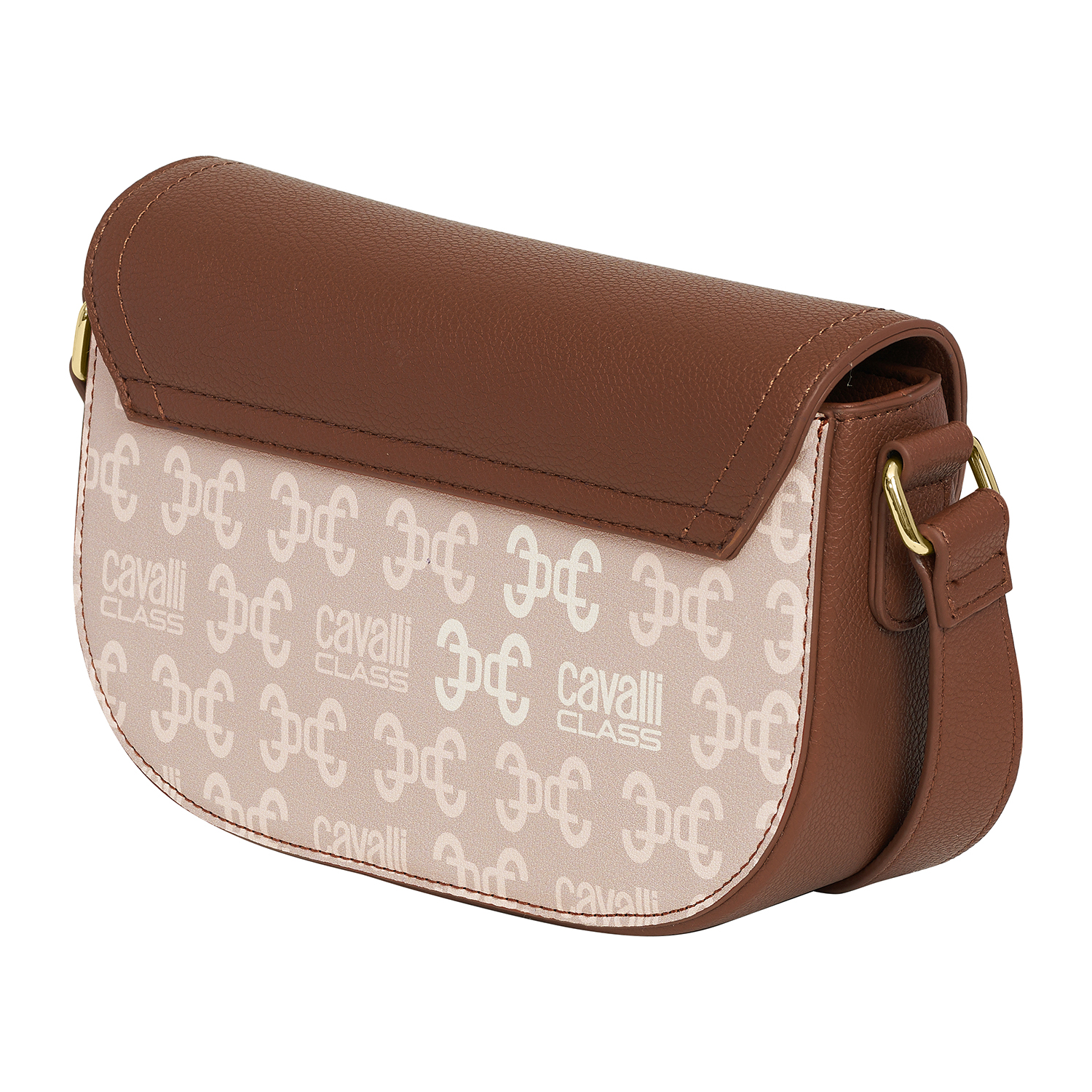 Mala Tiracolo Senhora Castanho e Rosa