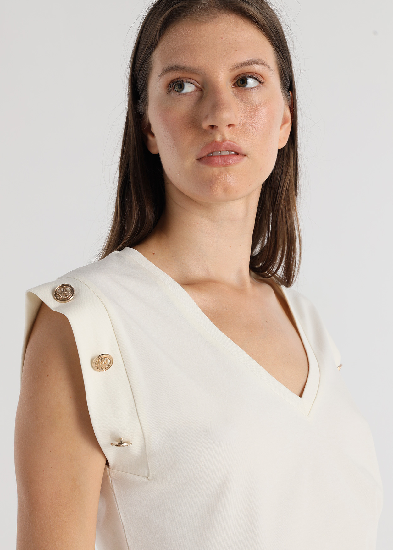 T-Shirt Senhora Bege