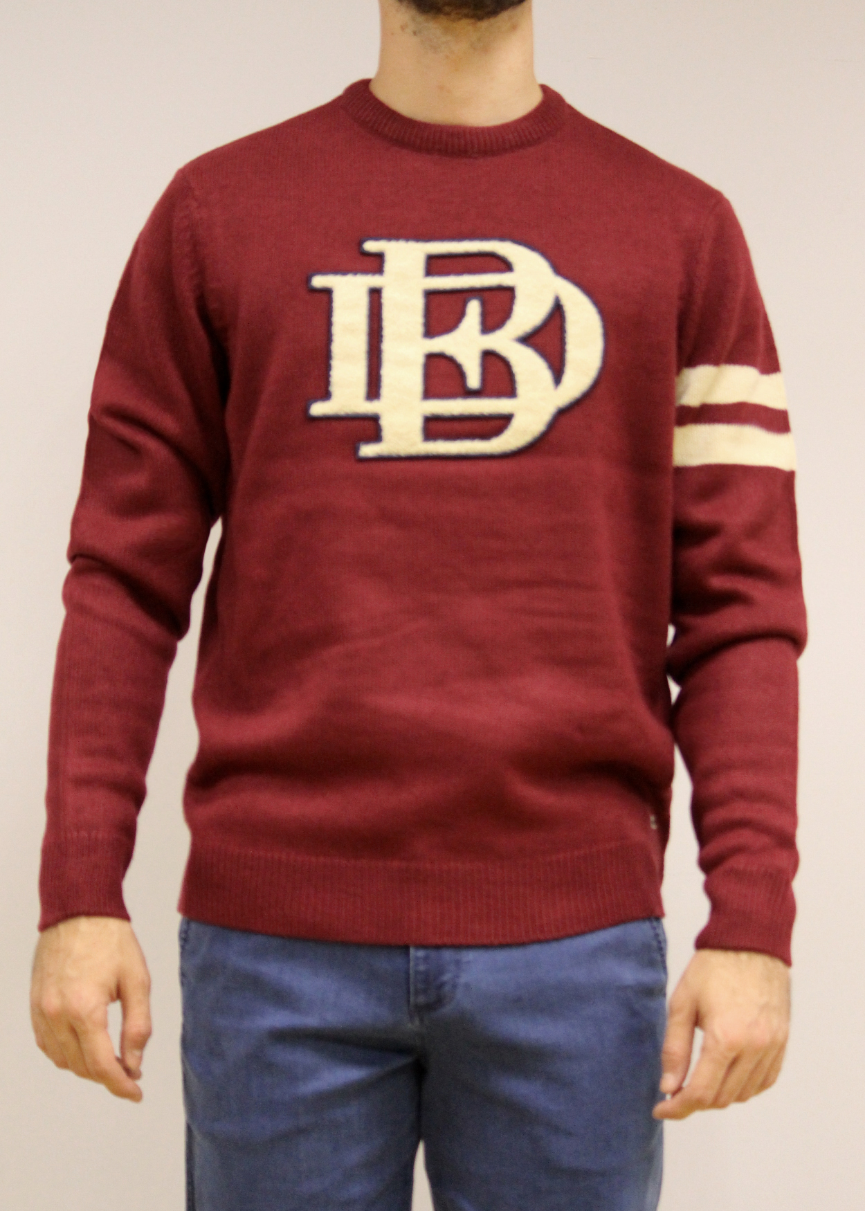 Camisola de gola redonda BDF Vermelho