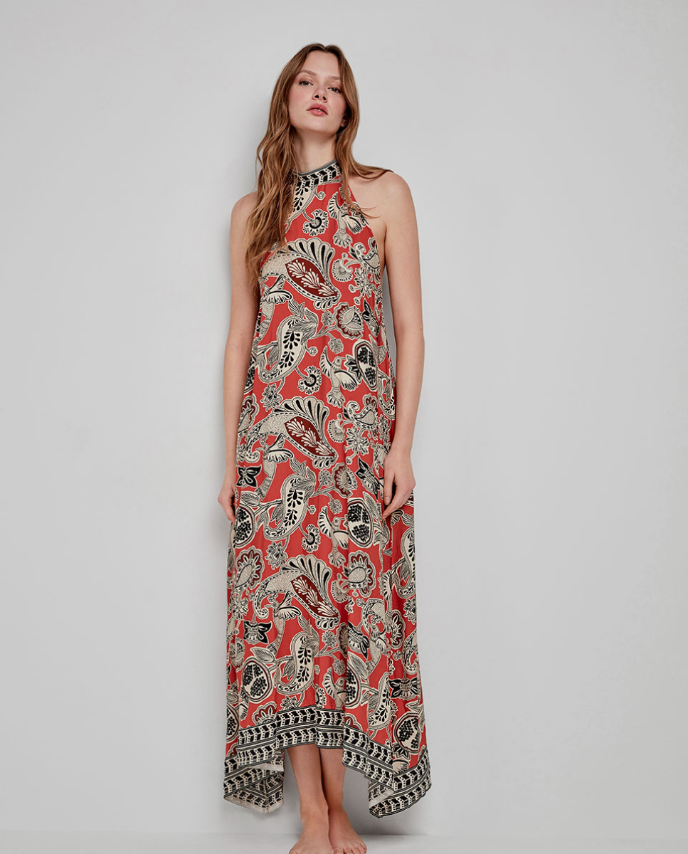 Vestido Midi MultiCor