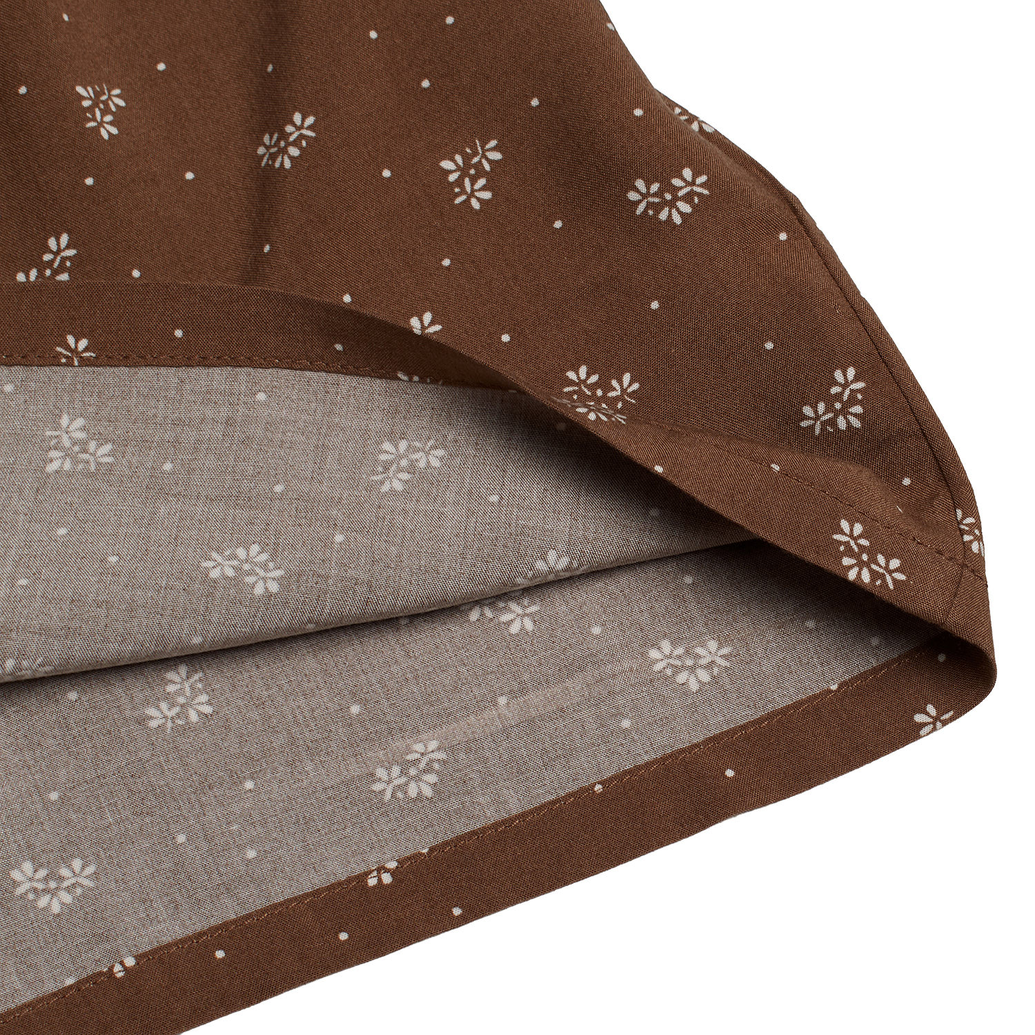 Vestido Menina Castanho