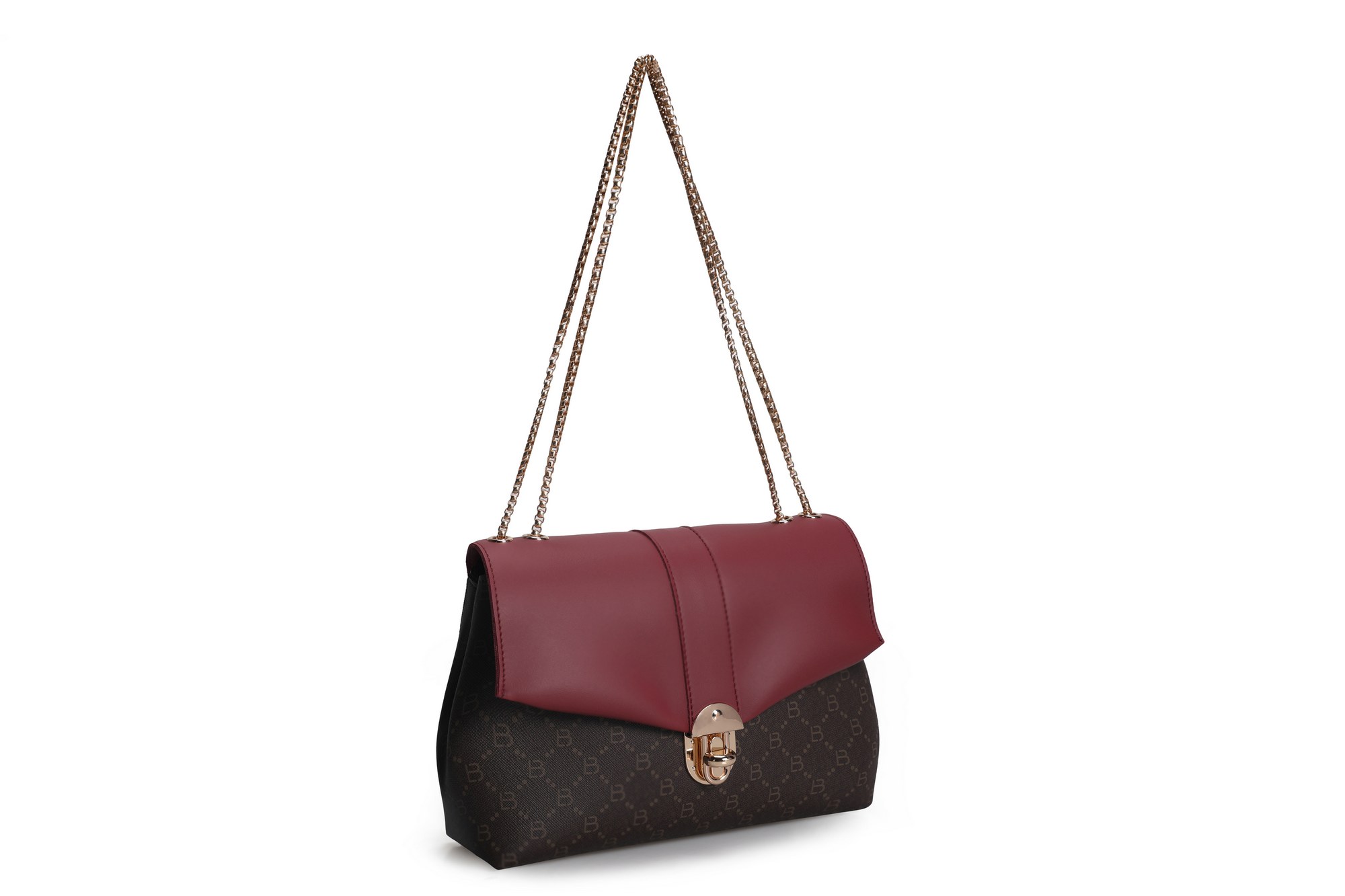 Mala de Ombro Castanho