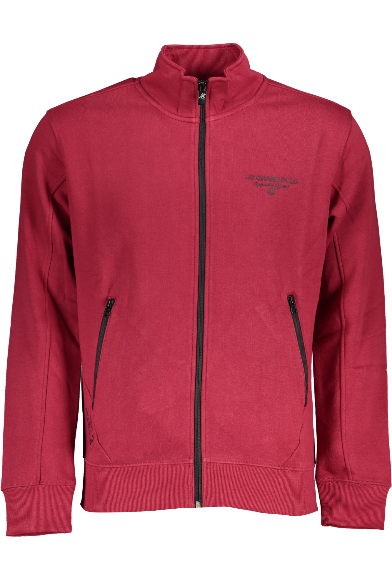 Camisola com fecho Homem Vermelho