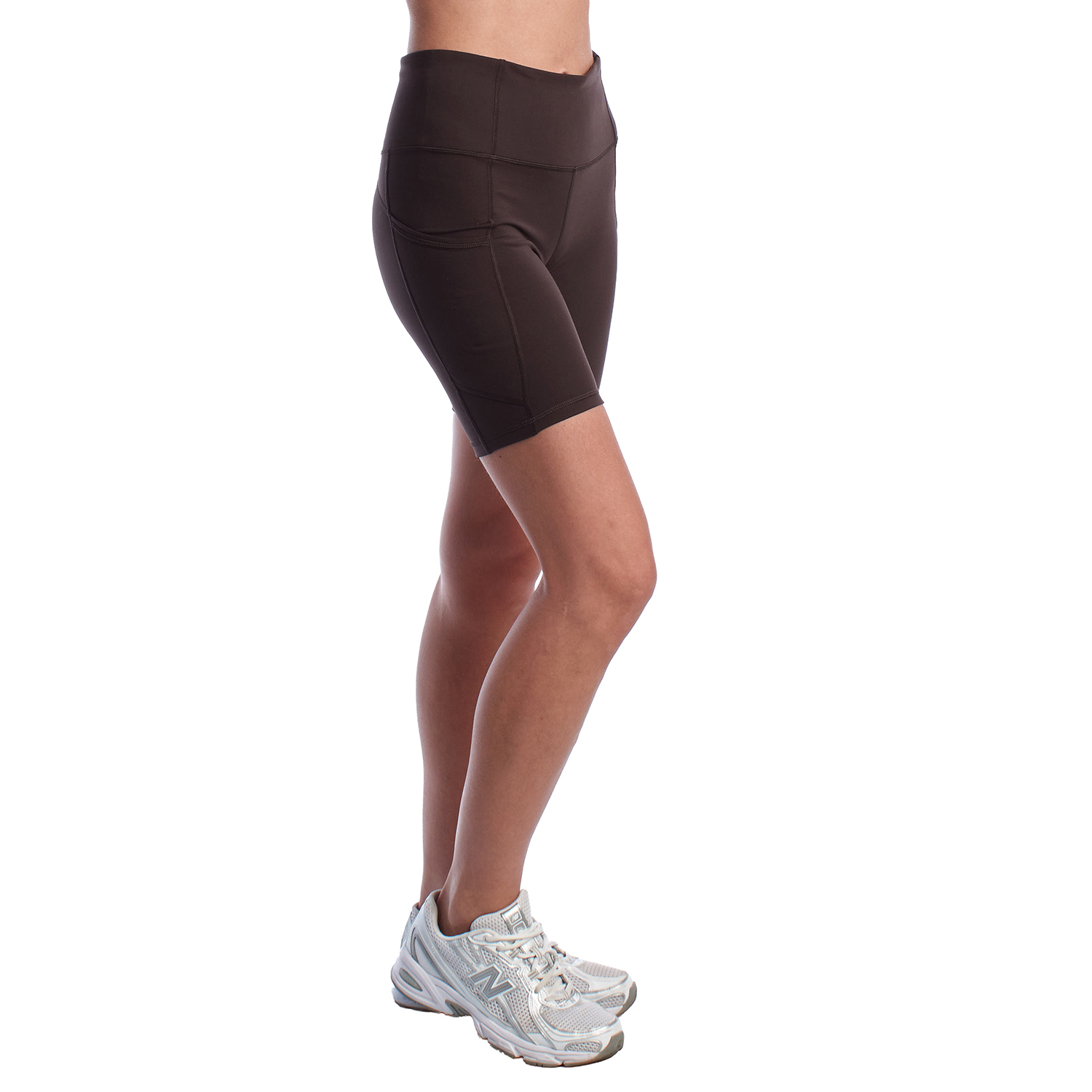 Calções Biker Castanho