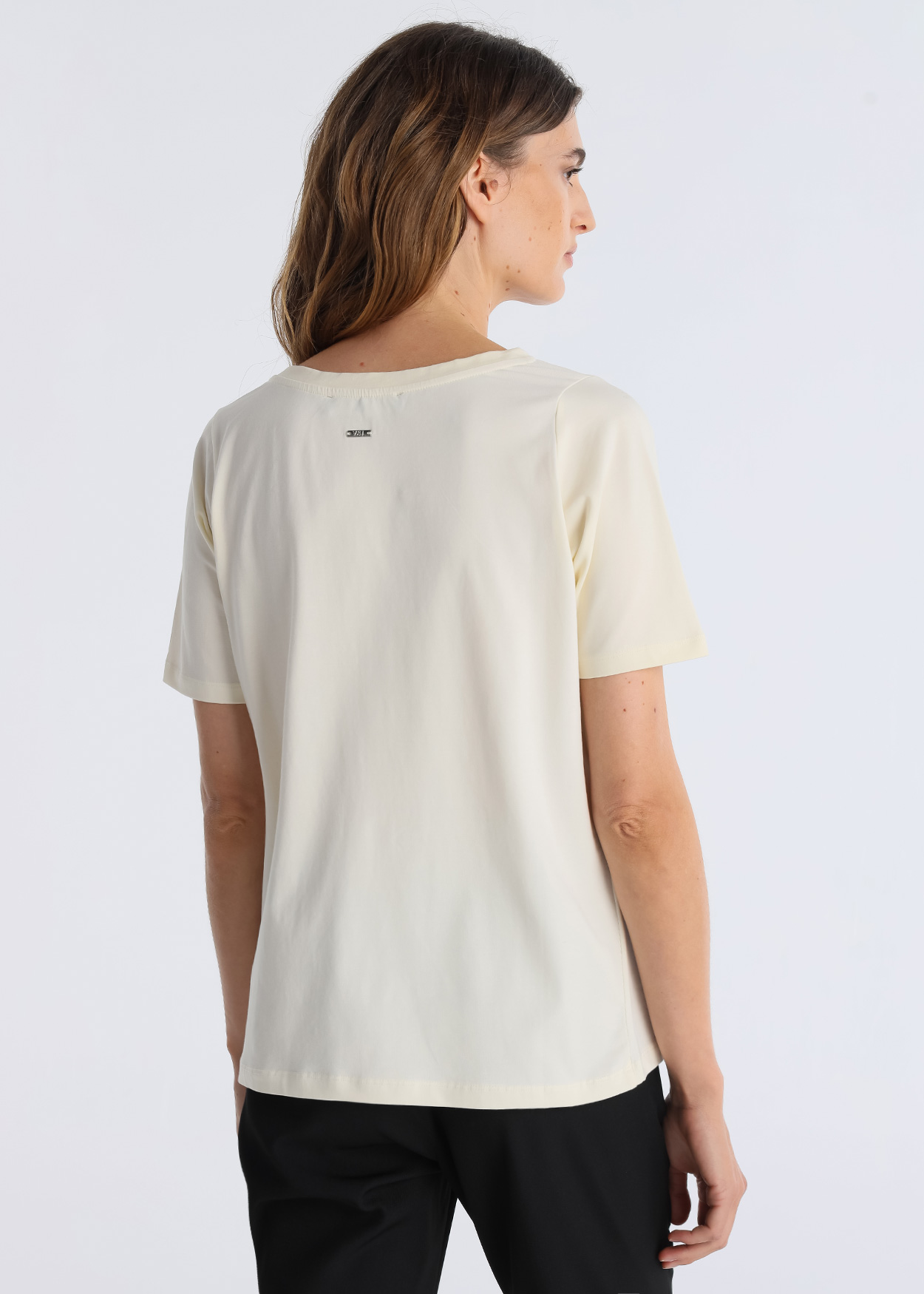 T-Shirt Performance Senhora Bege