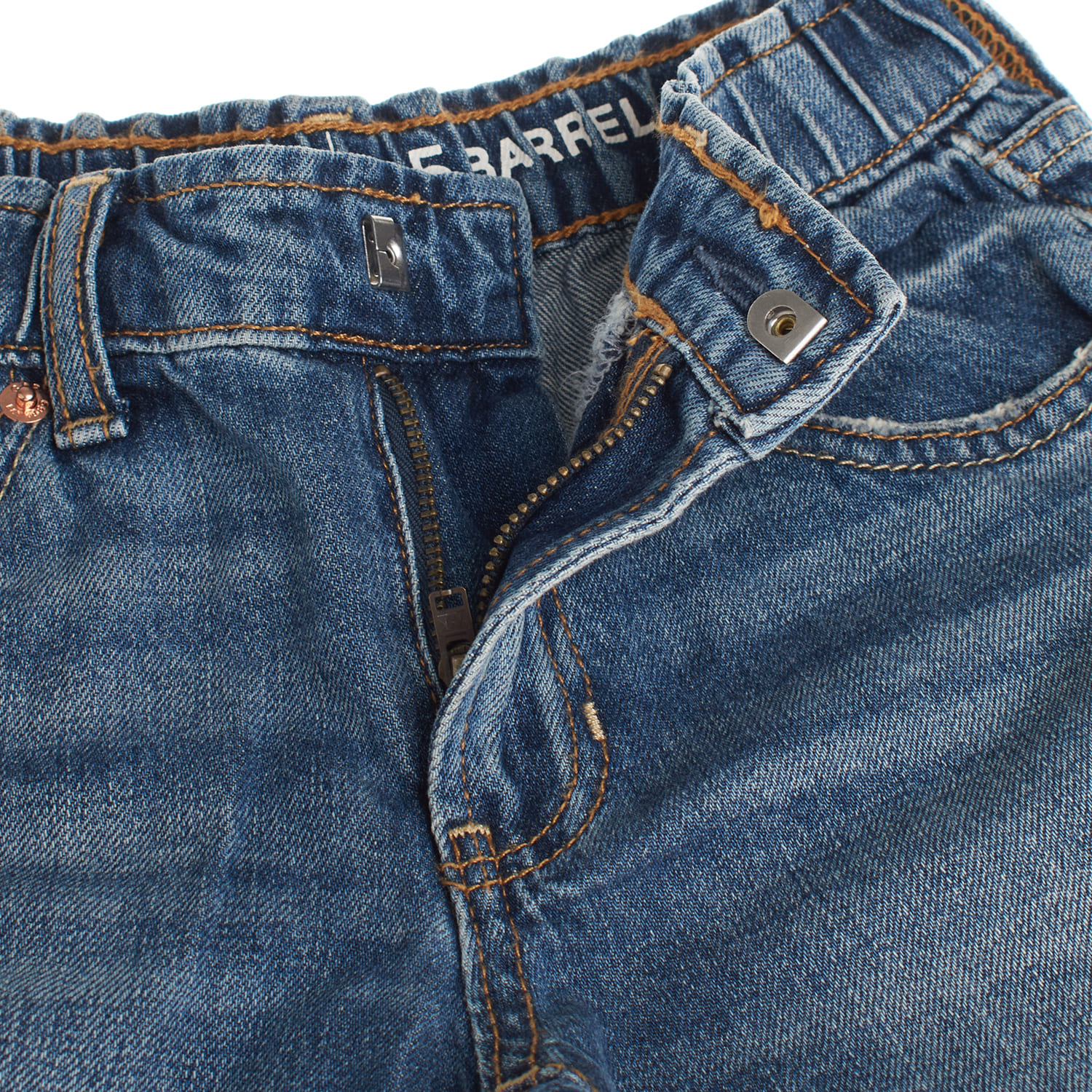 Calças de Ganga Menina Azul