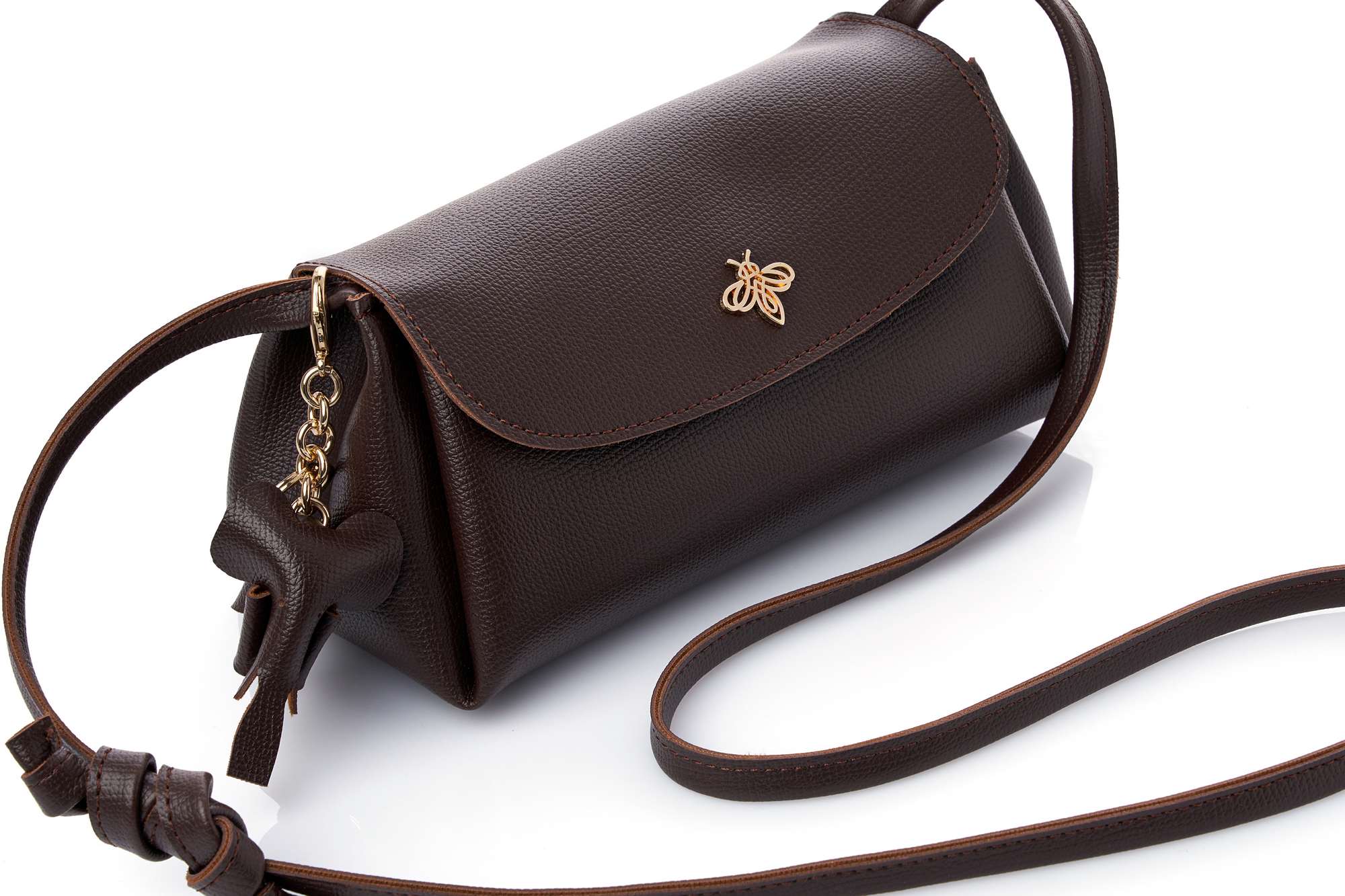 Mala de Ombro Castanho