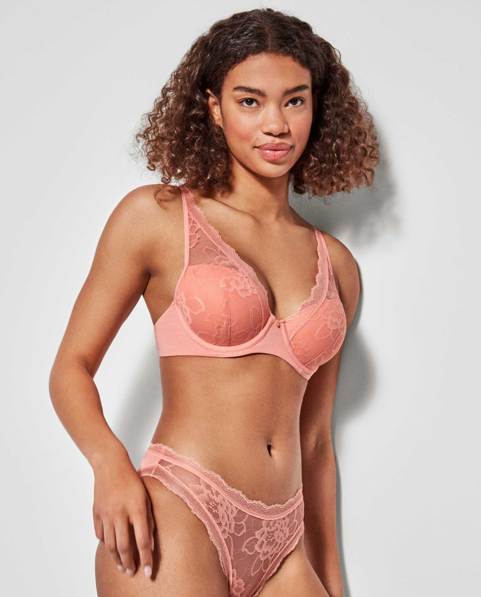 Soutien com aro Coral