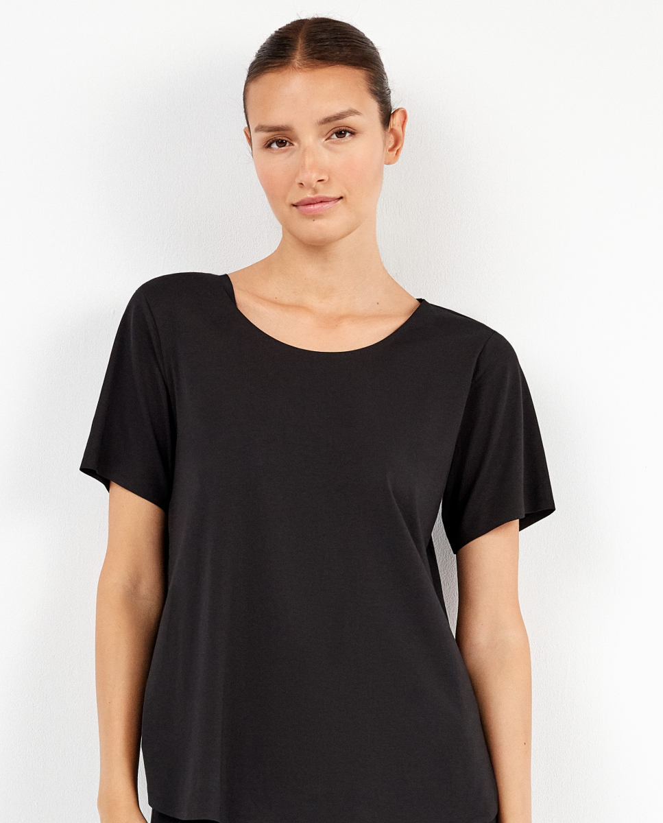 T-Shirt Desportiva Preto