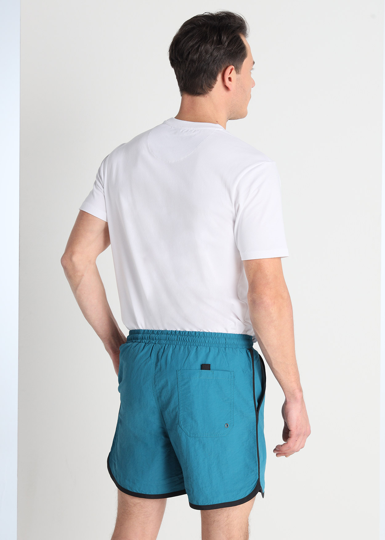 Calções de Banho Homem Verde