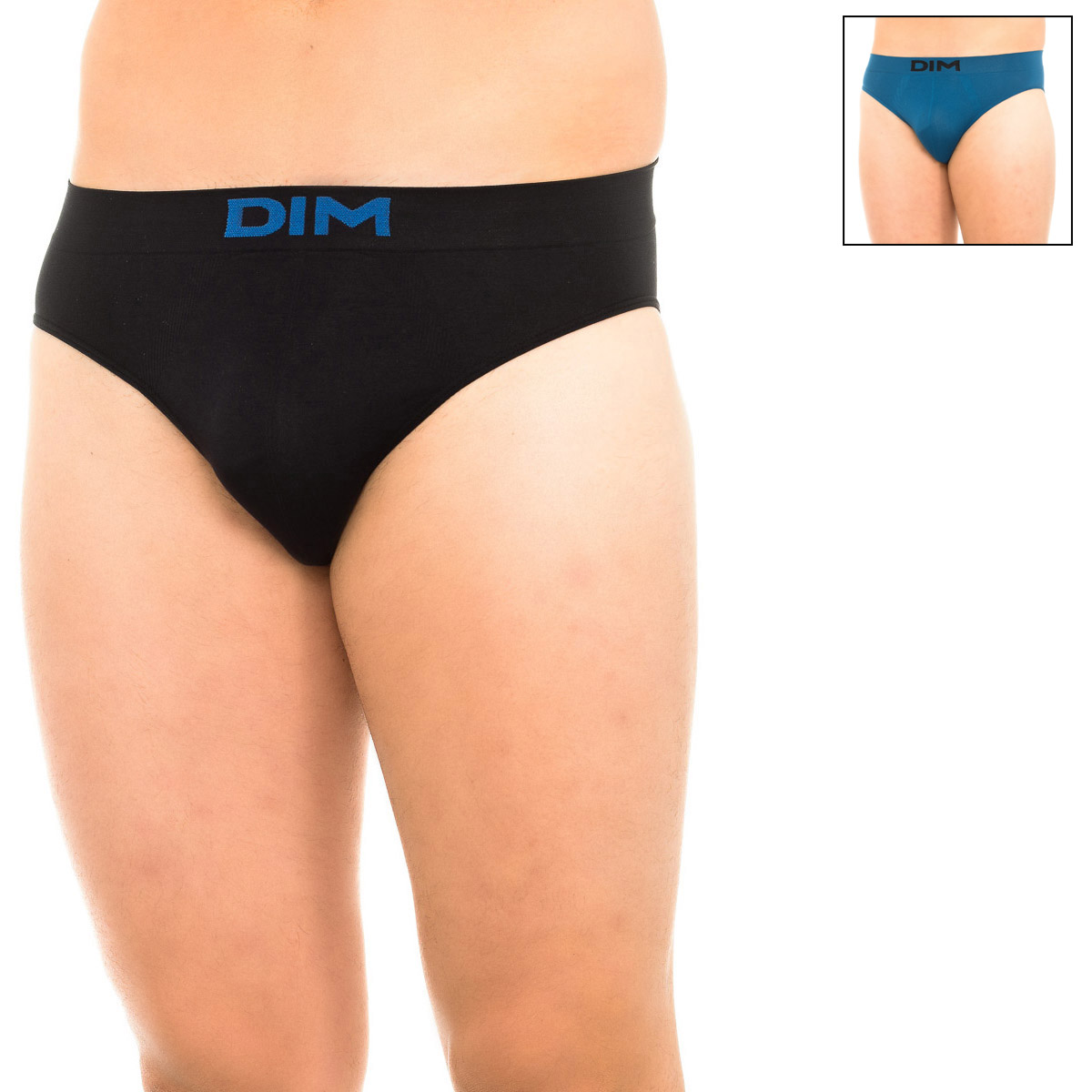 Pack 2 Slips Homem Preto e Azul