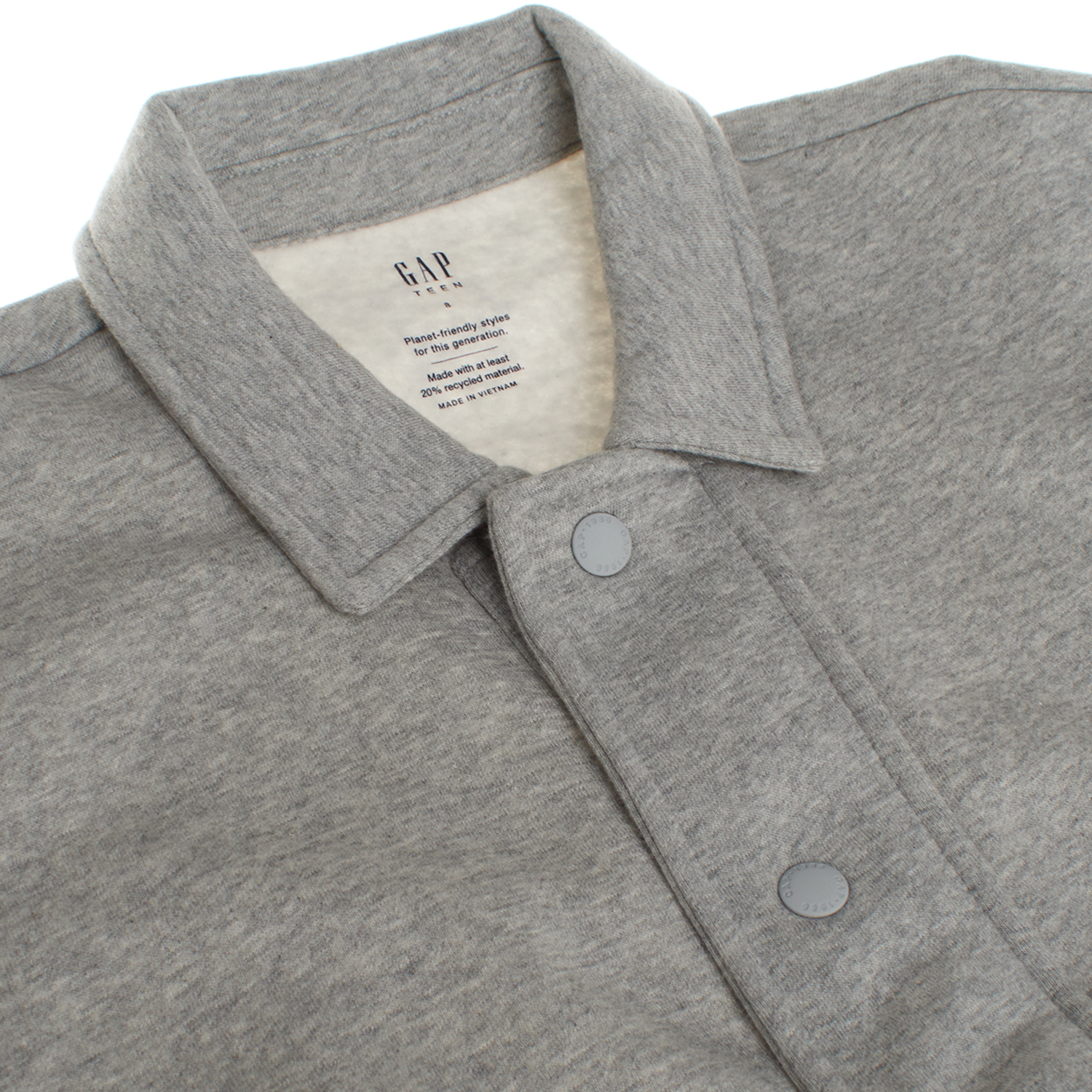 Casaco Baseball Menino Cinzento