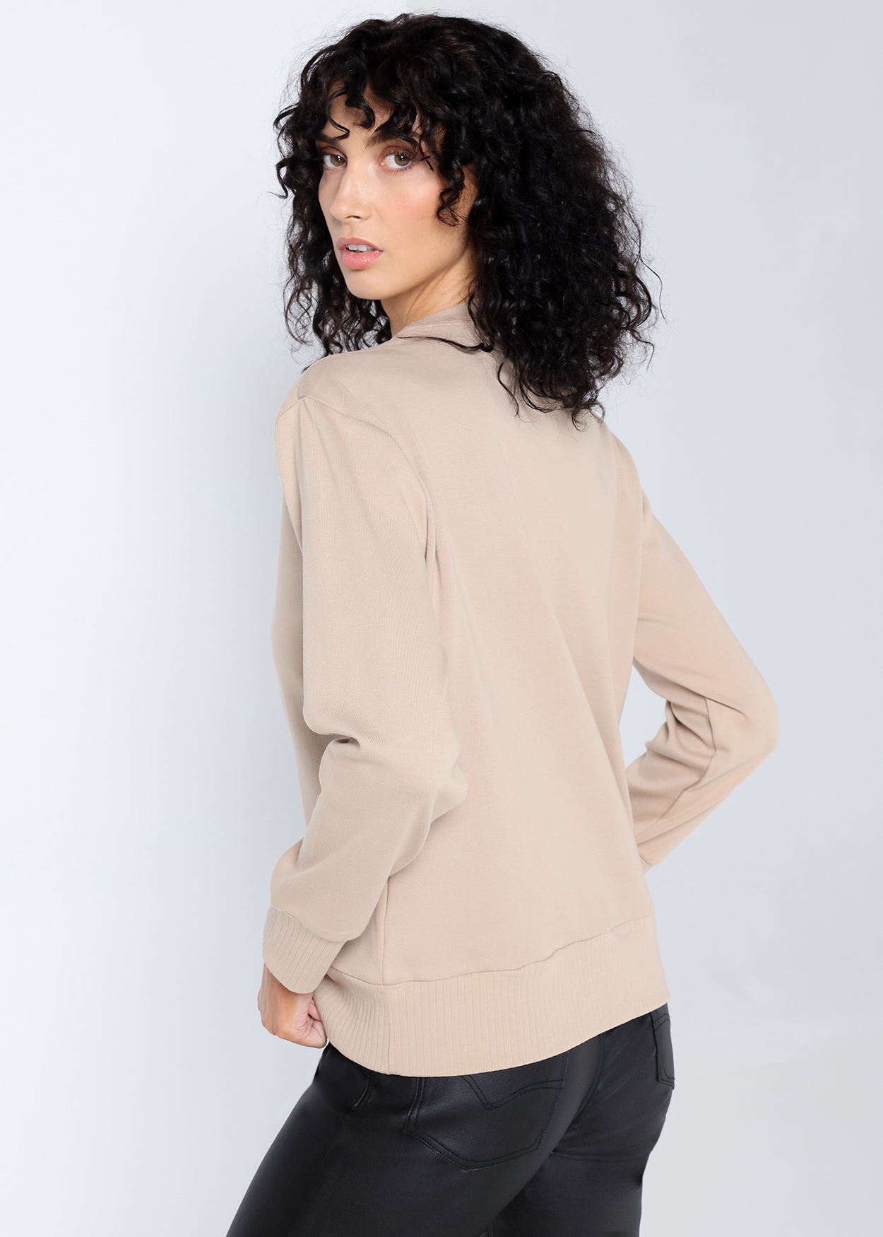 Sweatshirt Senhora Castanho