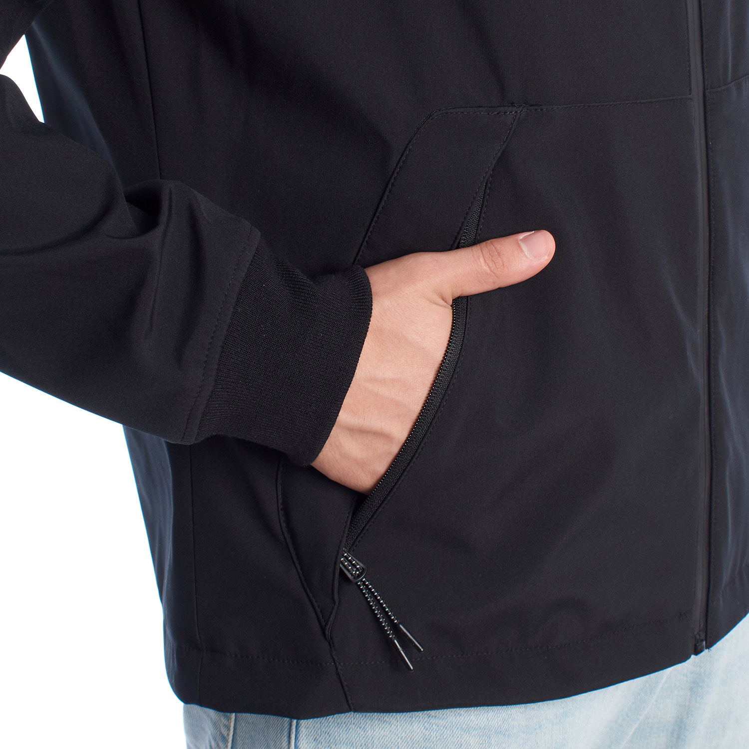 Casaco Corta-vento Homem Azul