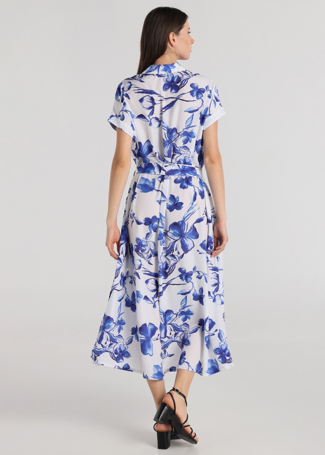 Vestido Floral Senhora Multicolorido