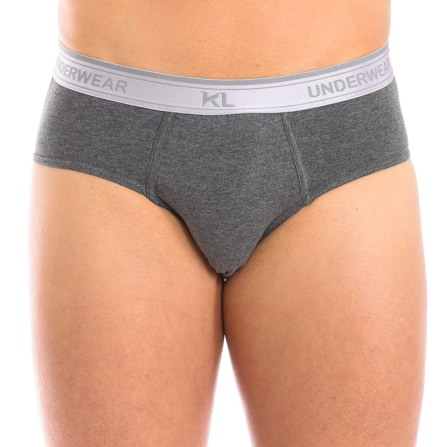 Pack 2 Slips Preto-Cinzento