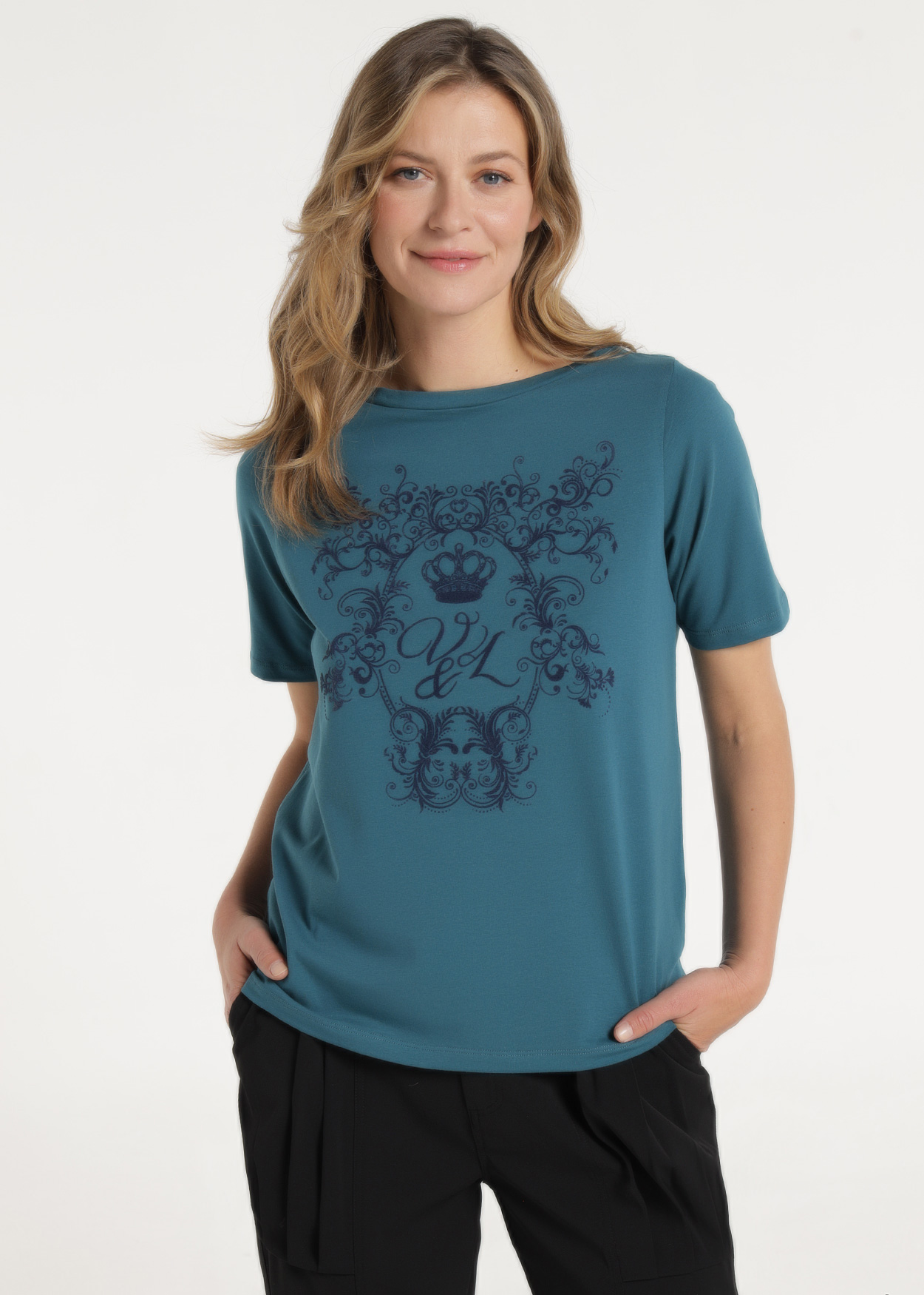 T-Shirt Performance Senhora Verde