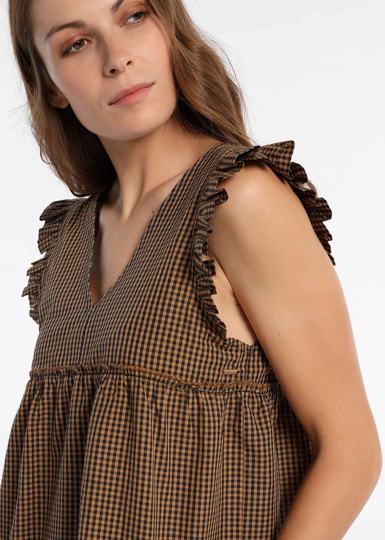 Top Senhora Multicolorido