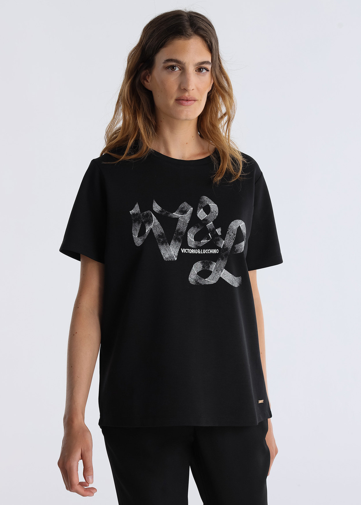 T-Shirt Senhora Preto