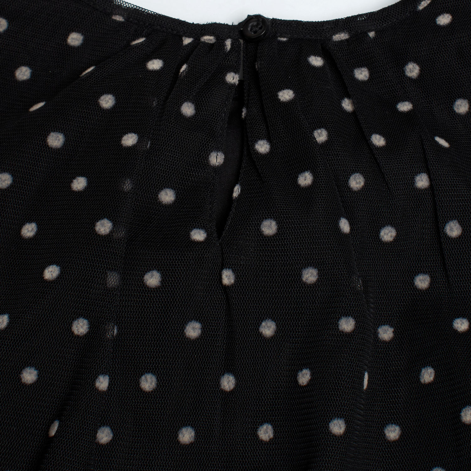 Vestido de Tule Menina Preto