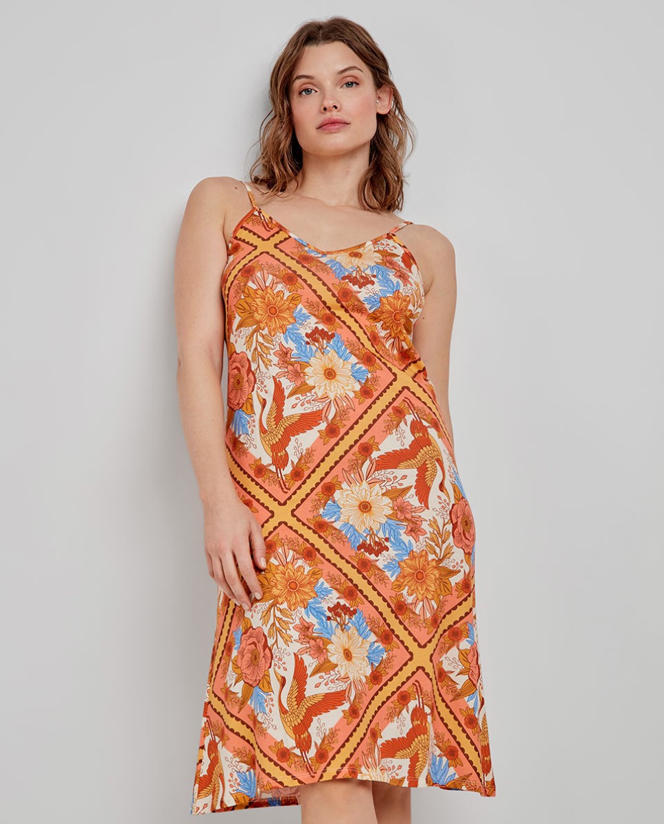 Vestido curto MultiCor