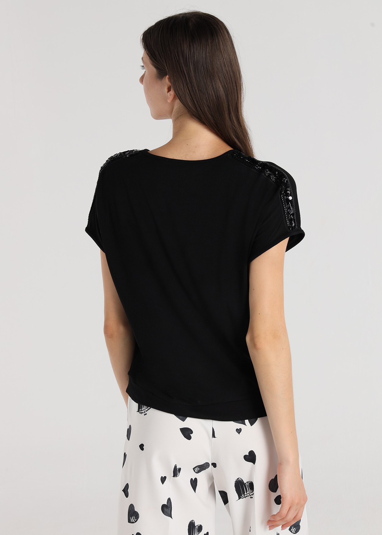 T-Shirt Senhora Preto