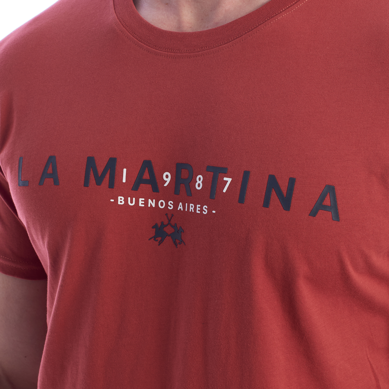 T-Shirt Homem Regular Fit Vermelho