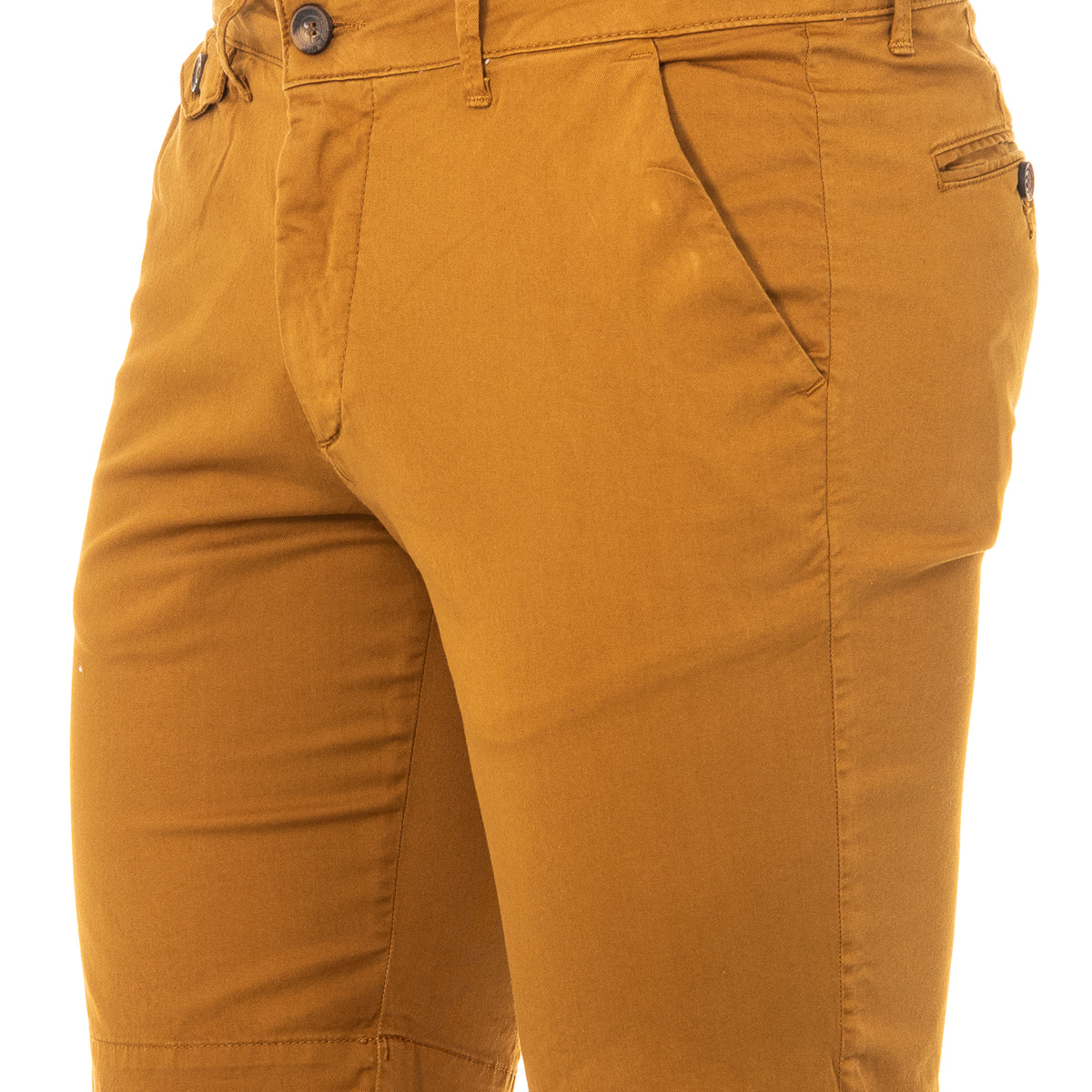 Bermudas Homem Castanho