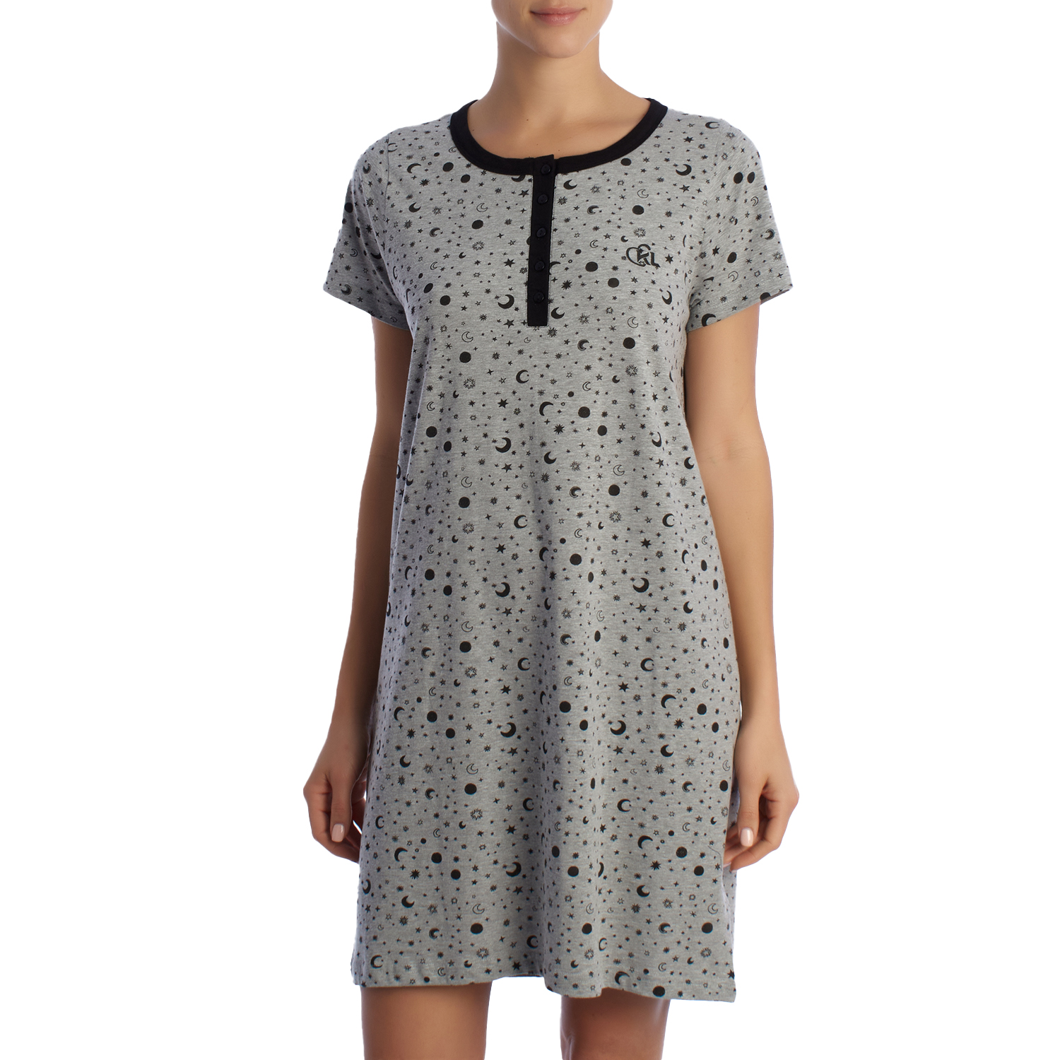 Vestido de Dormir Cinzento