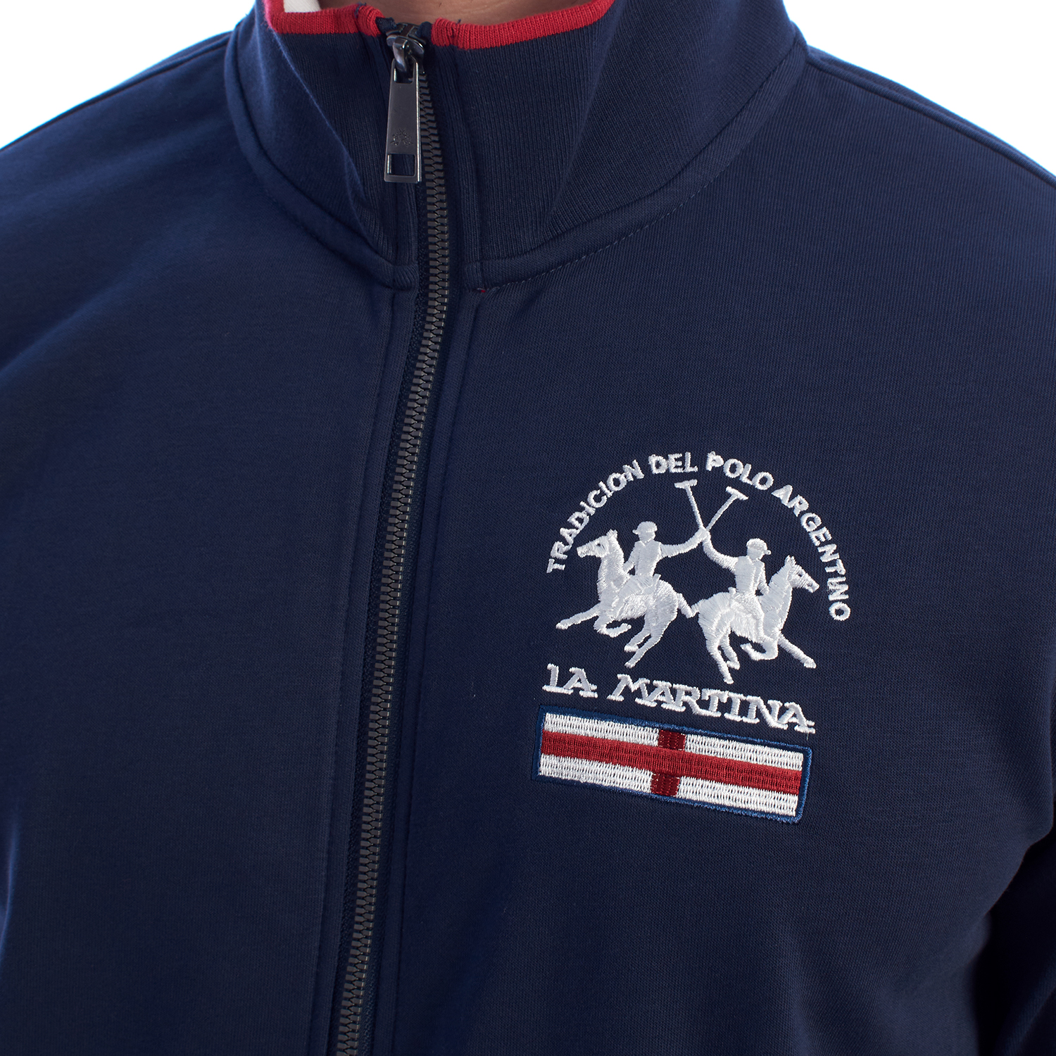 Sweatshirt Homem com Fecho Azul Escuro