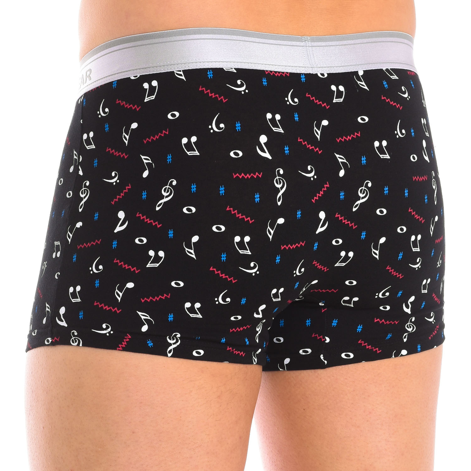 Pack 2 Boxers Preto-Cinzento