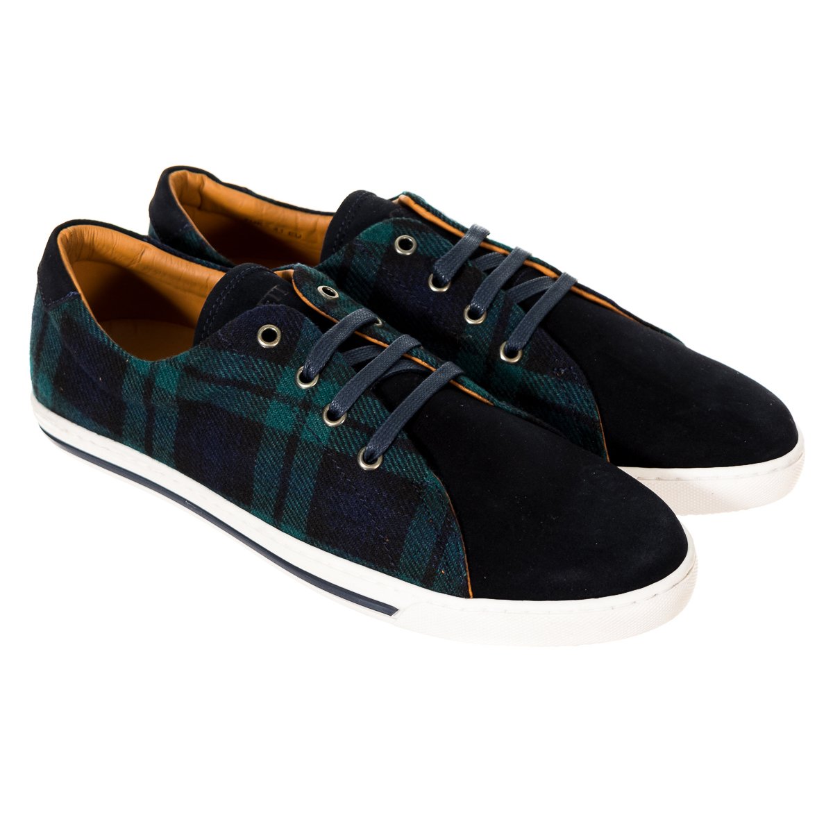 Sapatilhas Homem com Padrão Axadrezado