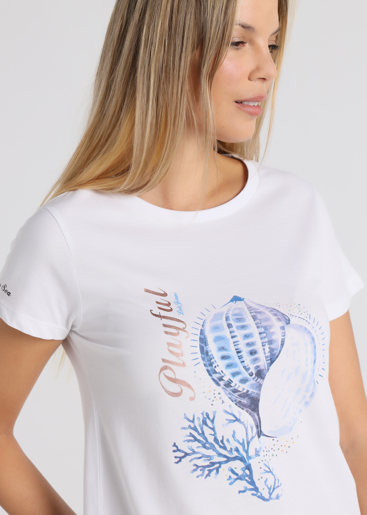 T-Shirt Senhora Branco