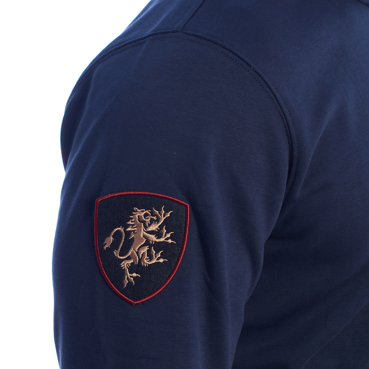 Sweatshirt Homem com Fecho Azul Escuro