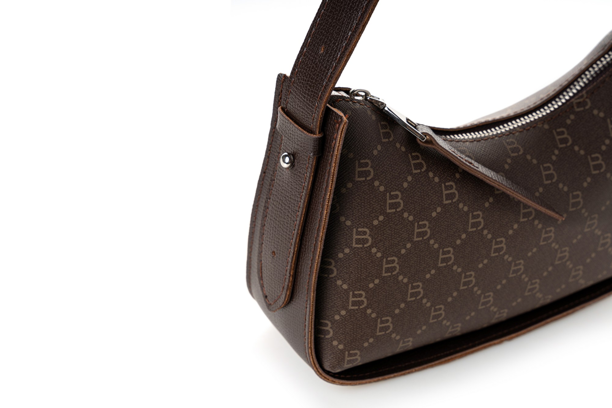 Mala de Ombro Castanho