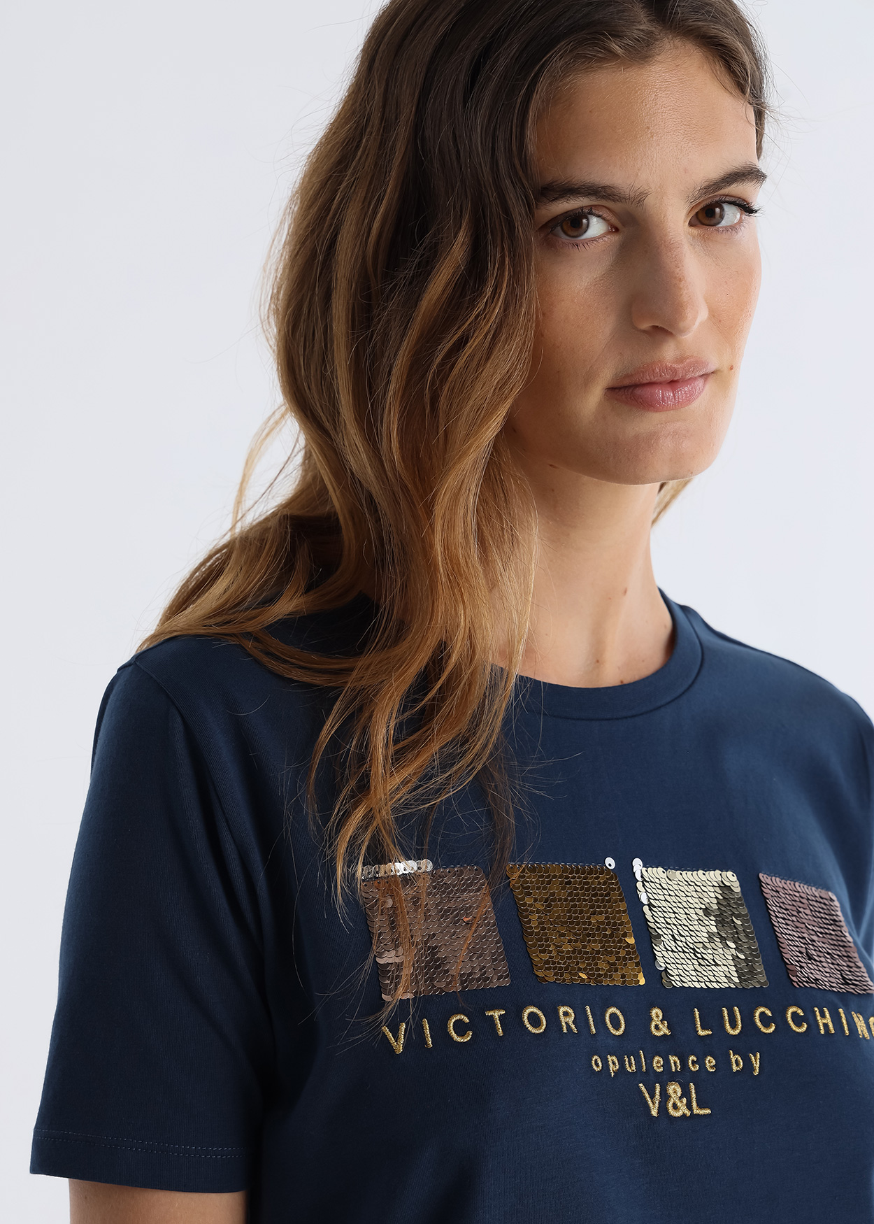 T-Shirt Opulence Senhora Azul