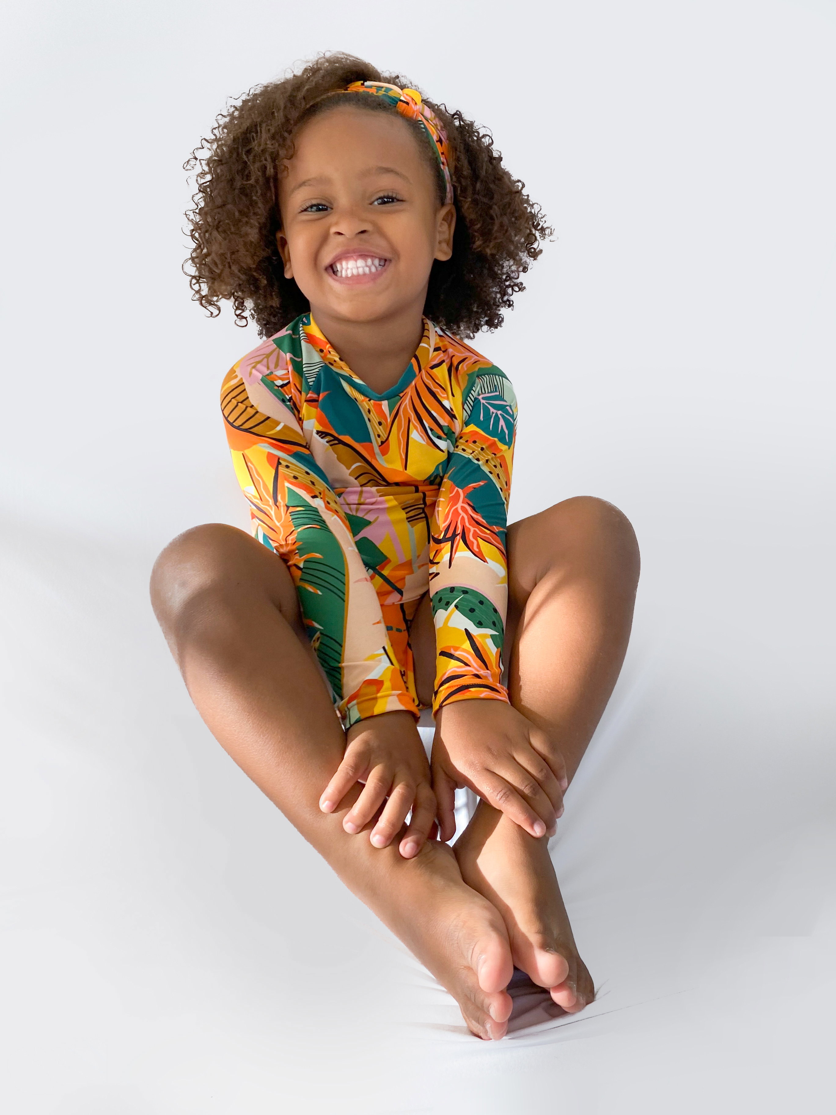 Longsleeve de Proteção Jacinto Kids Multicolor