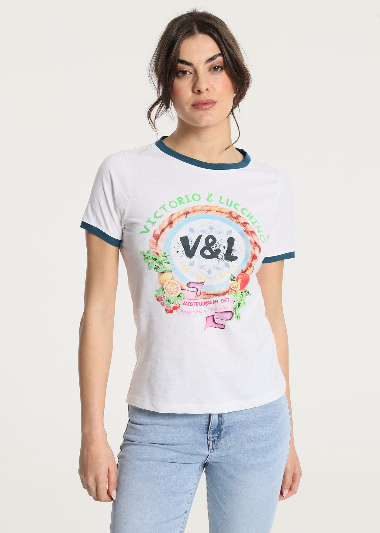 T-Shirt Senhora Branco