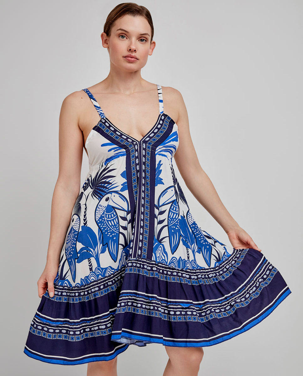 Vestido Curto MultiCor