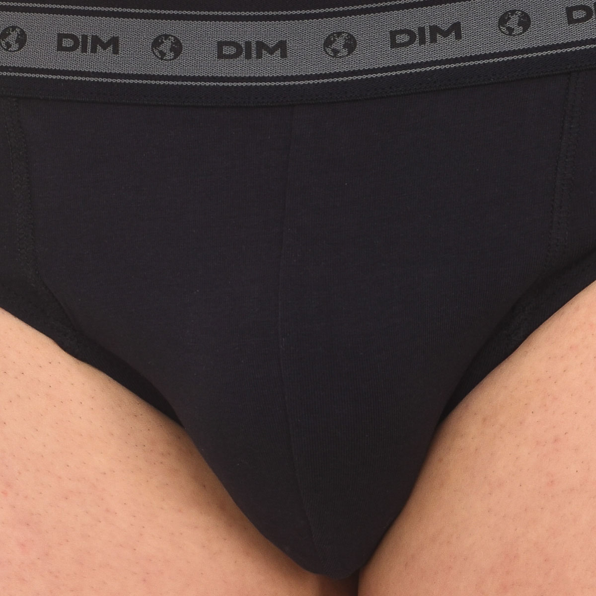 Pack 2 Slips Homem Cinzento e Preto