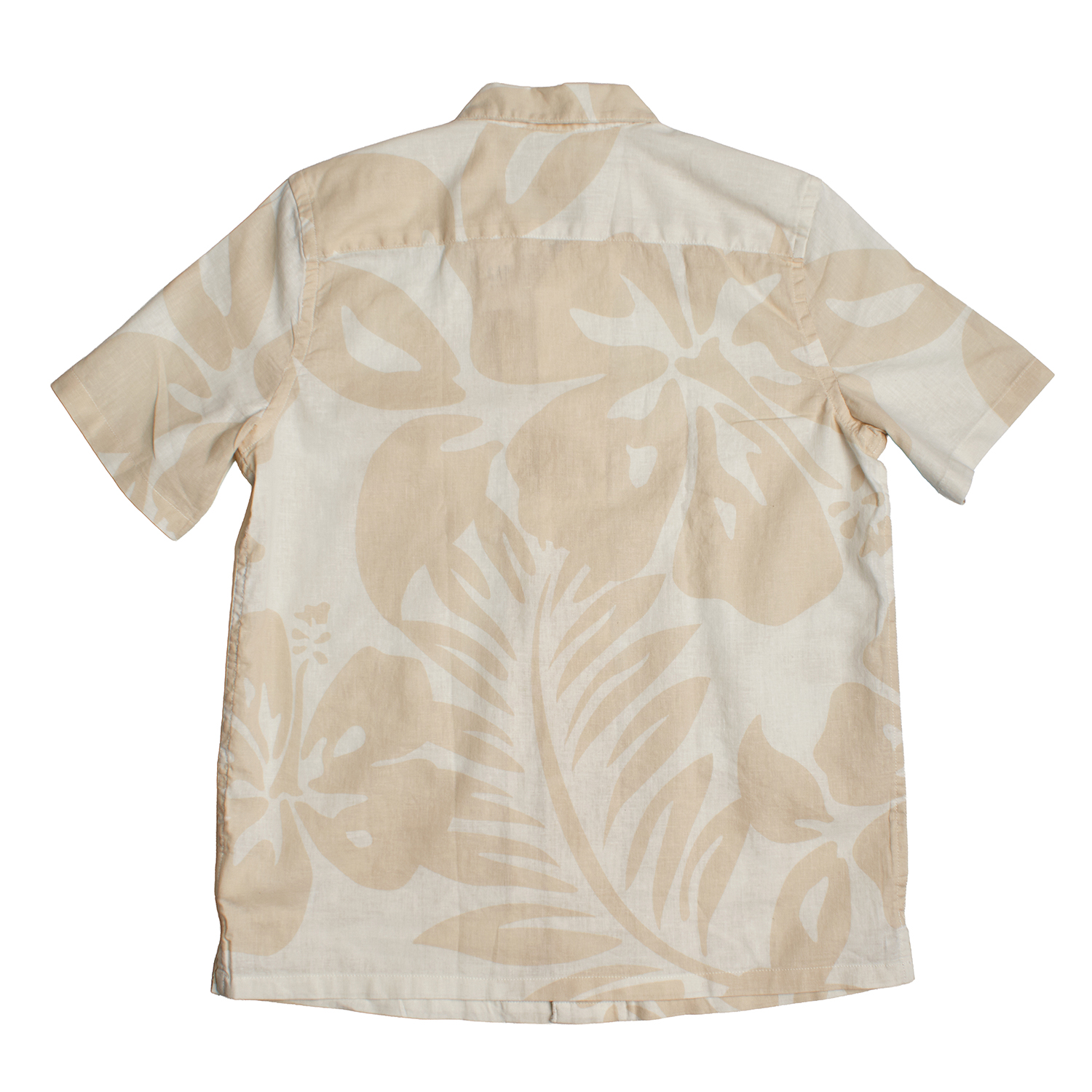 Camisa de Linho Menino Bege